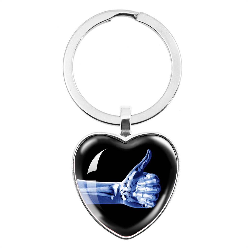 X-ray Film Peach Heart Keychai - Xbody Health & Wellness Wayne Nj recension och pris
