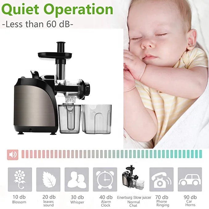High Quality Design Factory Wh - Cold Press Juicer recension och pris
